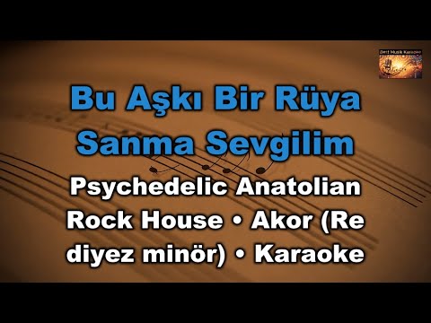 Bu Aşkı Bir Rüya Sanma Sevgilim - (Akor/D diyez minör) Karaoke Md Altyapı Cover