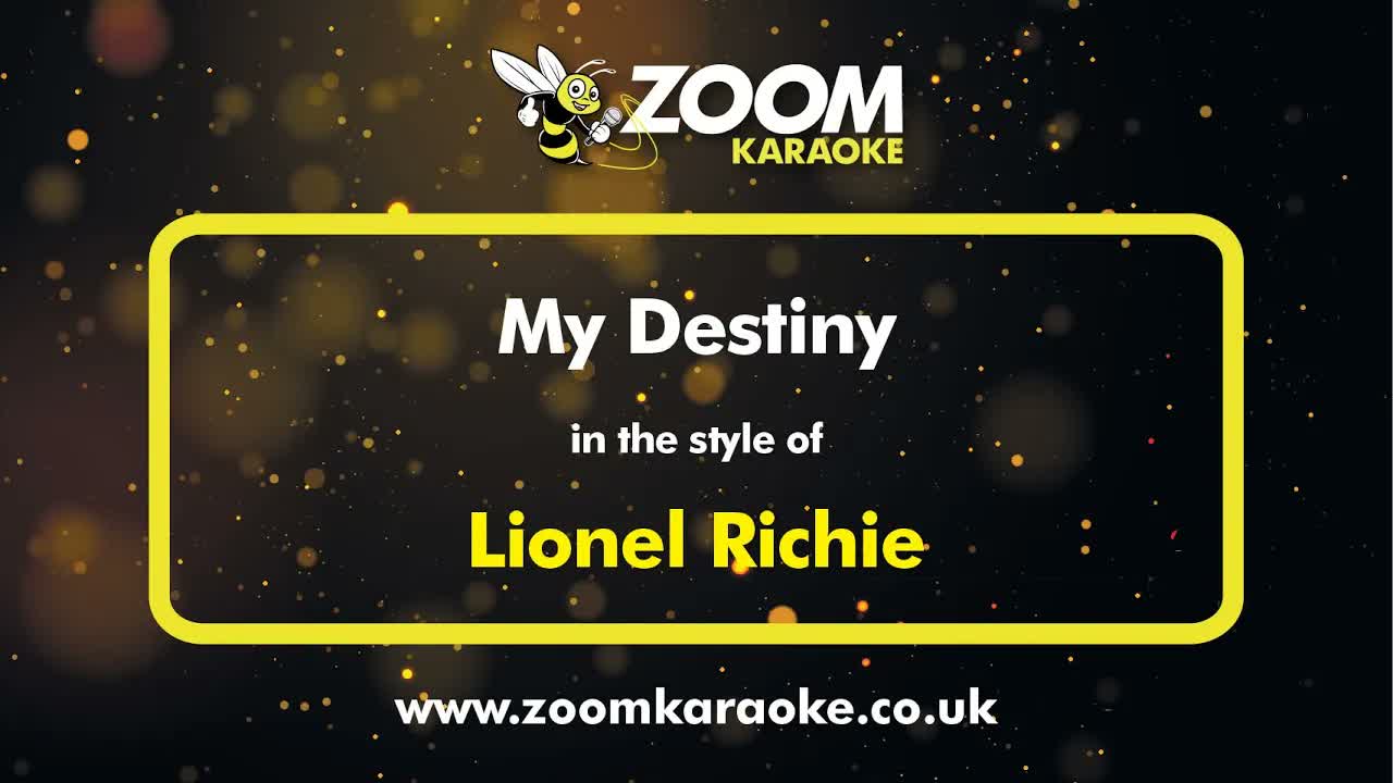 Lionel Richie - My Destiny