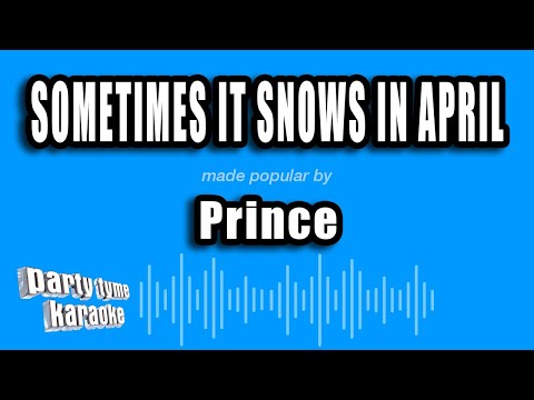 Prince - Sometimes It Snows In April