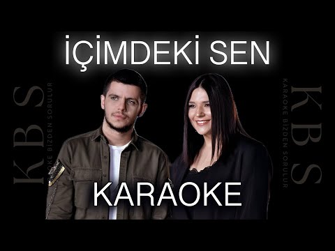 Bilal Sonses & Tuğçe Kandemir - İçimdeki Sen | (Kaliteli Karaoke - Kalın ve İnce Ton)
