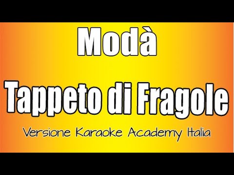 Modà - Tappeto Di Fragole