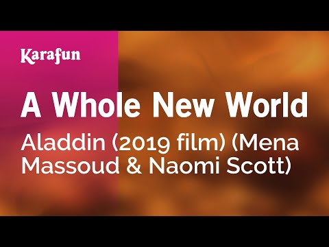 Aladdin (2019 film) (Mena Massoud & Naomi Scott) - A Whole New World