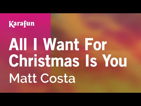 Matt Costa - All I Want for Christmas Is You