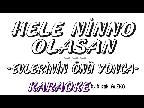Hele Ninno Olasan Evlerinin Önü Yonca