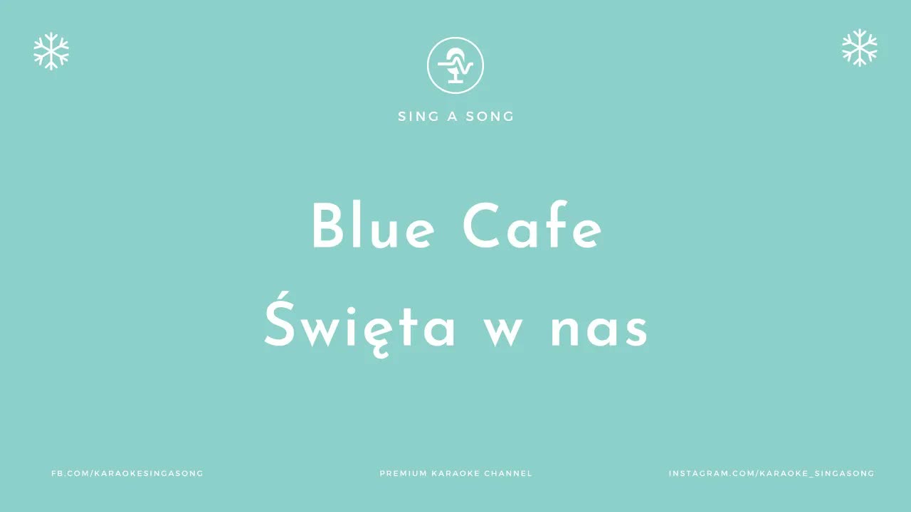 Blue Cafe - Święta w nas