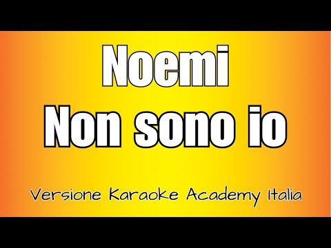 Noemi - Non sono io
