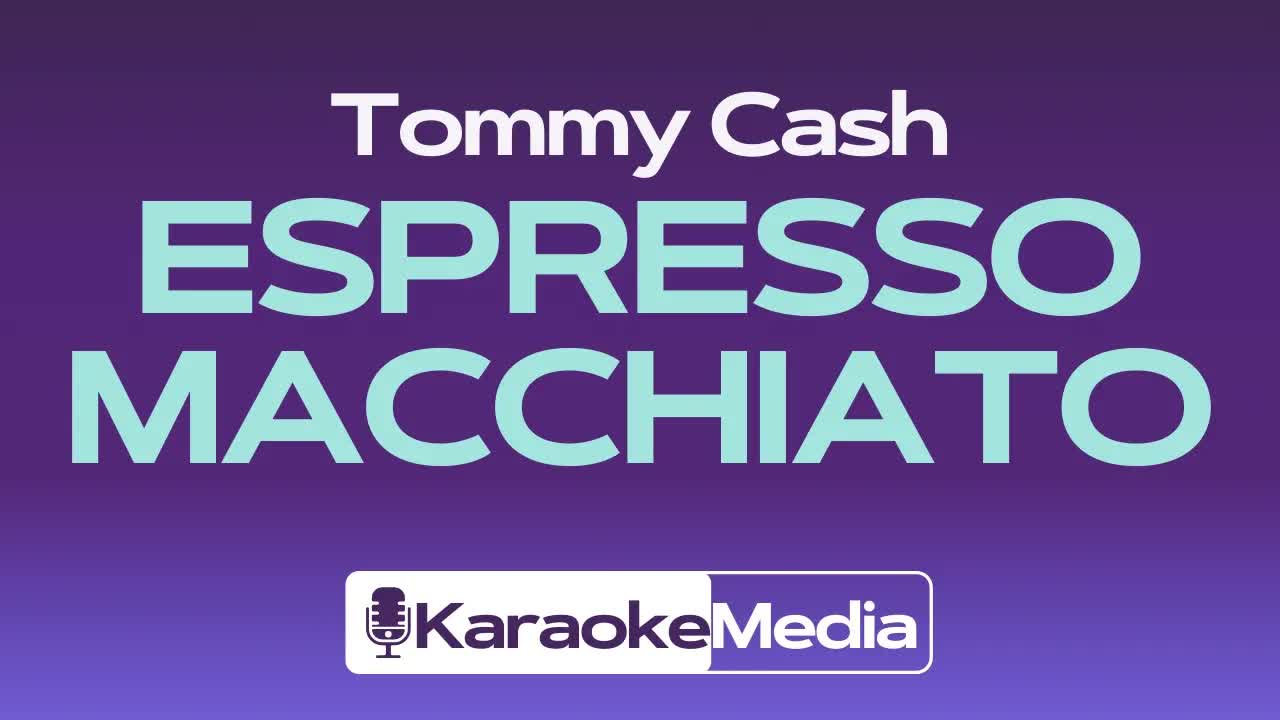 Tommy Cash - Espresso Macchiato | Instrumentale