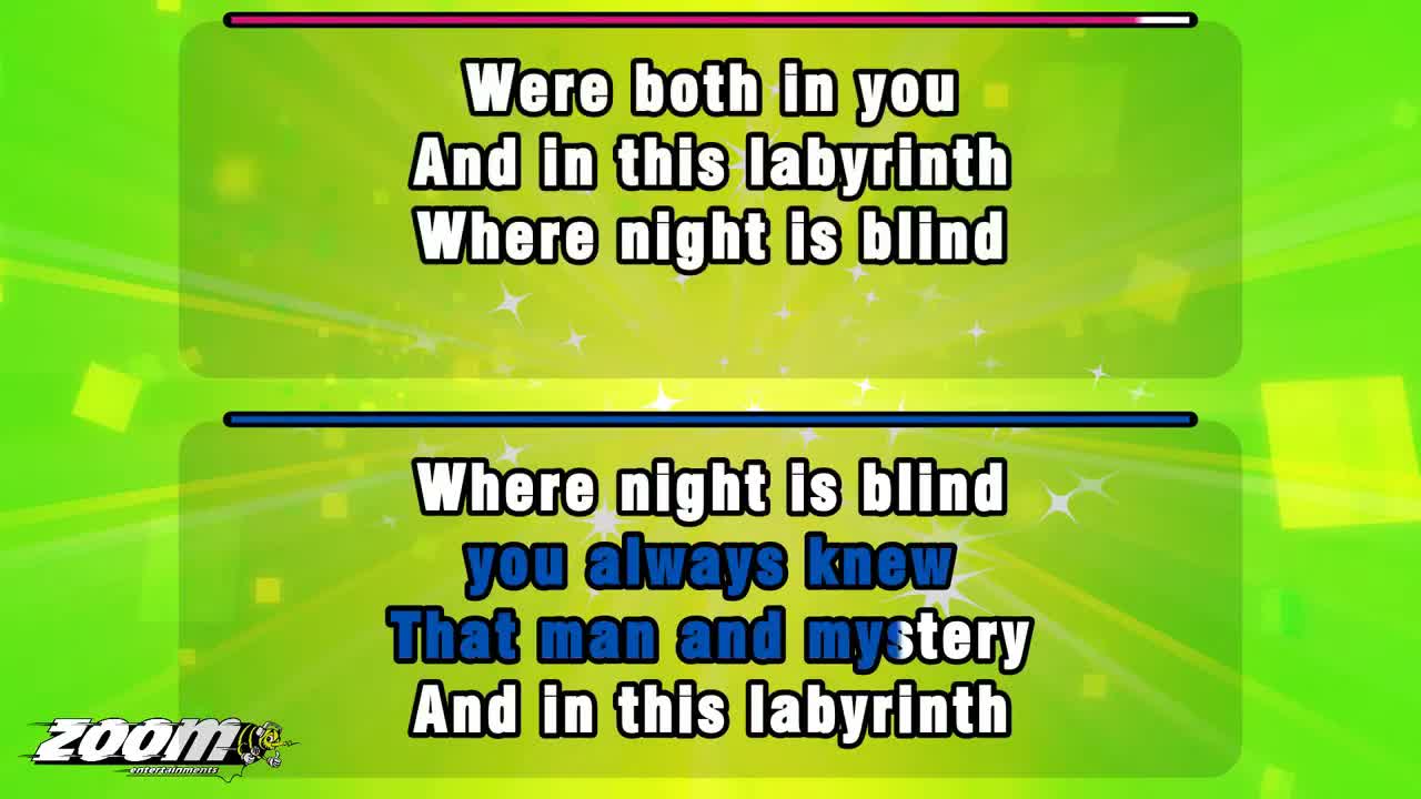 Michael Crawford And Sarah Brightman - The Phantom Of The Opera - Karaoke Version from Zoo