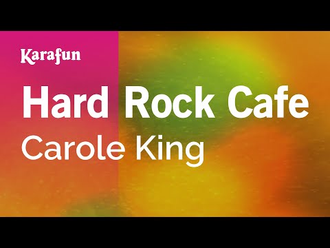 Carole King - Hard Rock Cafe