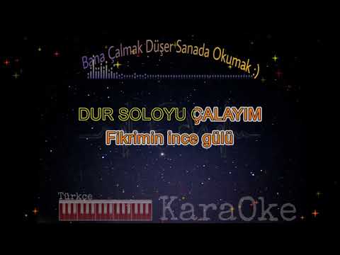 Fikrimin İnce Gülü (Sema-Can Oflaz-Müzeyyen Senar)Türk Sanat Türkçe Piano Karaoke 3Ayrı Ton Si-Re-Mi