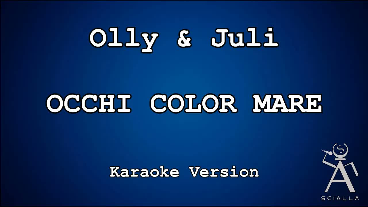 Olly & Juli - Occhi color mare