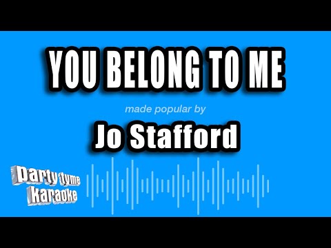Jo Stafford - You Belong To Me