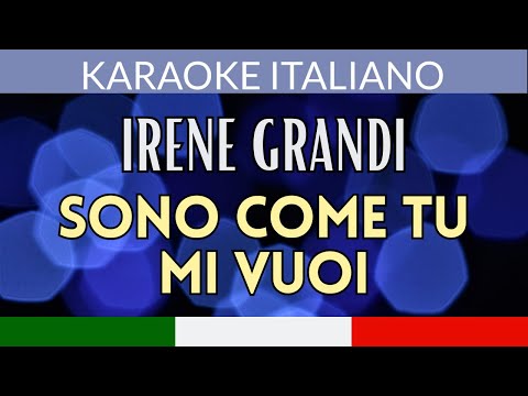 Irene Grandi - Sono come tu mi vuoi (versione strumentale con testo)