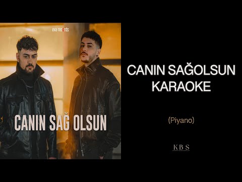 Rast & Semicenk | Canın Sağolsun (Piyano Karaoke)