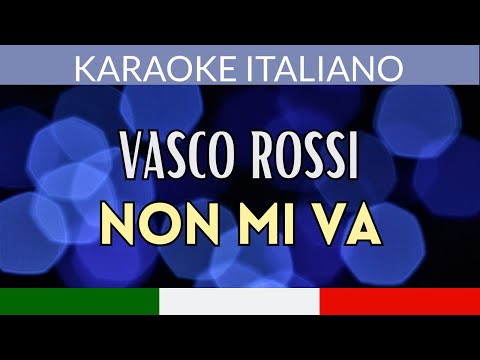 Vasco Rossi - Non mi va (Base rock con testo)