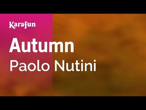 Paolo Nutini - Autumn