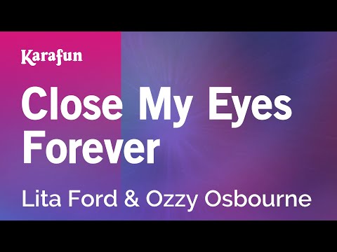 Lita Ford & Ozzy Osbourne - Close My Eyes Forever