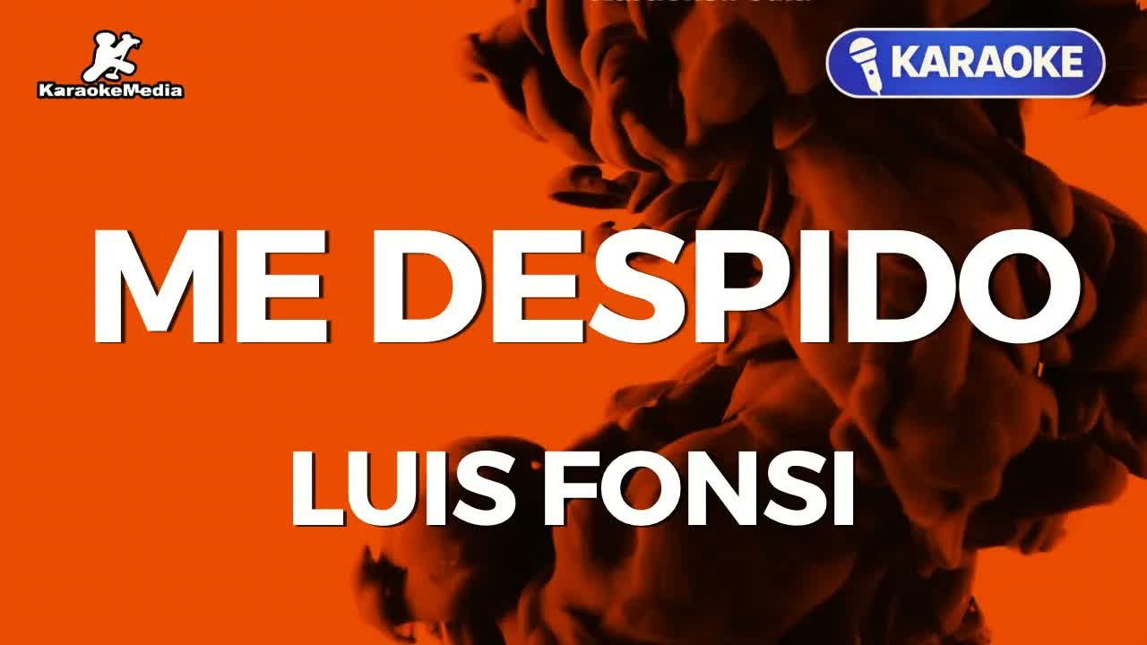 Luis Fonsi - Me Despido