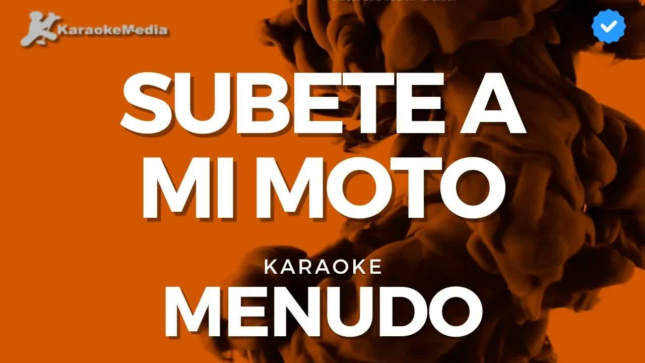 Menudo - Subete a mi moto