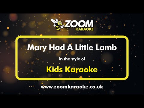 Kids Mary Had A Little Lamb Version from Zoom