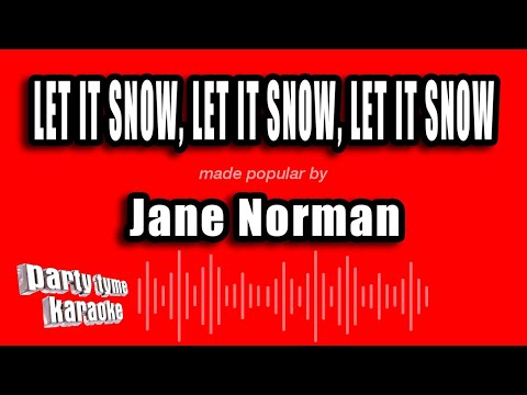 Jane Norman - Let It Snow, Let It Snow, Let It Snow