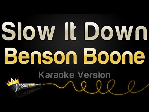 Benson Boone - Slow It Down