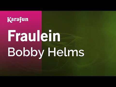 Bobby Helms - Fraulein