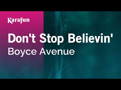Boyce Avenue - Don't Stop Believin'