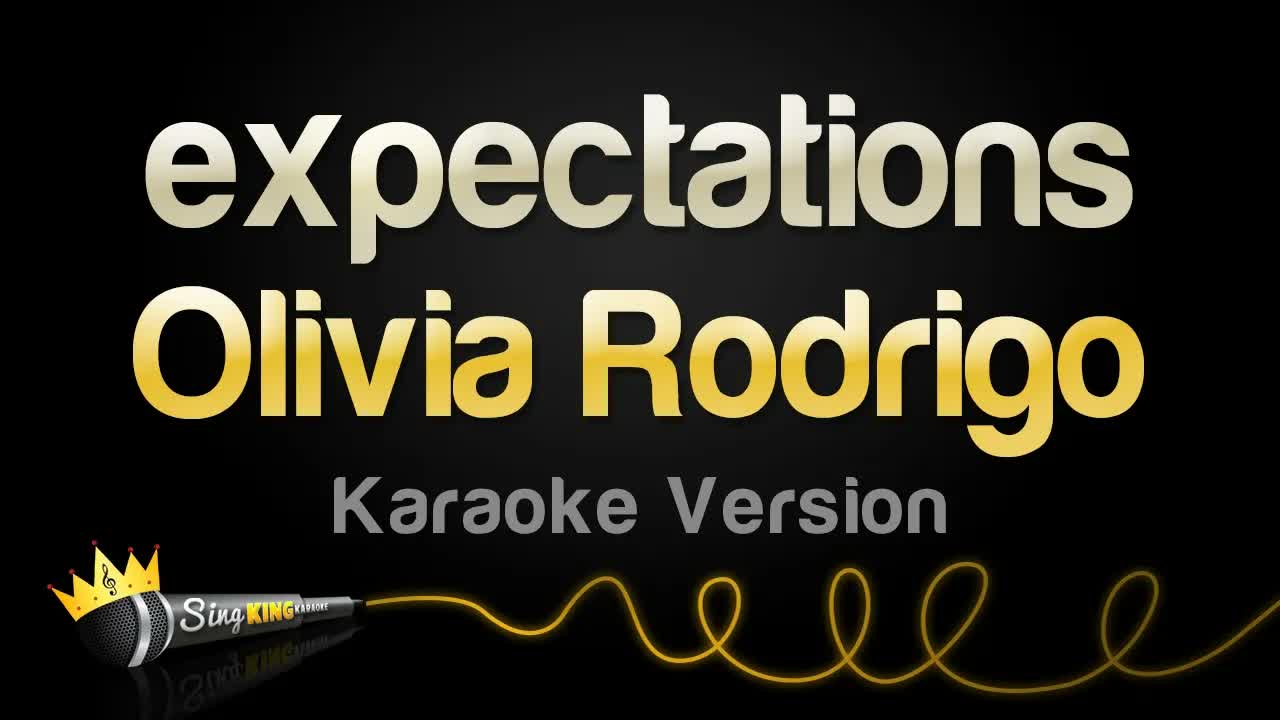 Olivia Rodrigo - expectations