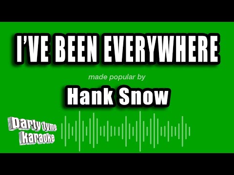 Hank Snow - I've Been Everywhere