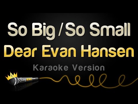 Dear Evan Hansen - So Big / So Small