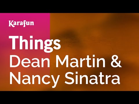 Dean Martin & Nancy Sinatra - Things