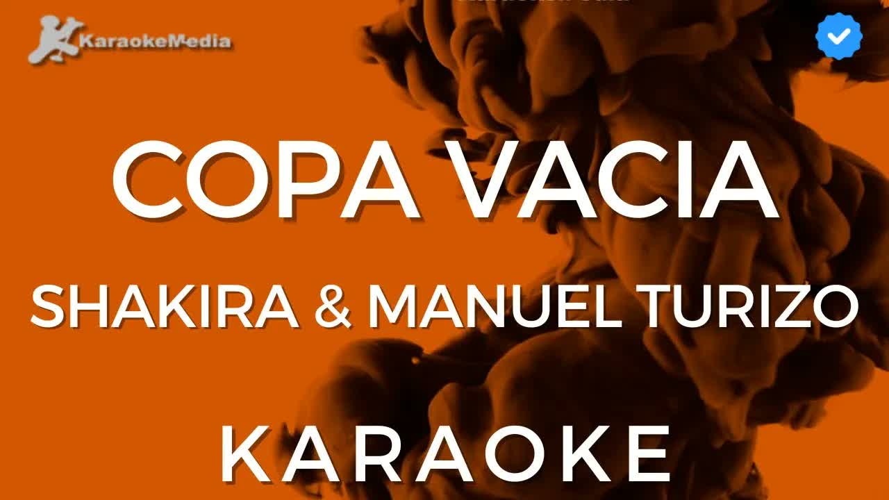 Shakira, Manuel Turizo - Copa Vacia