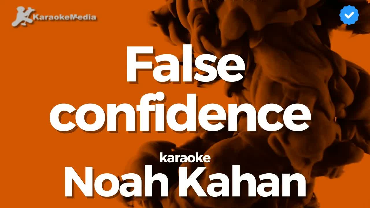 Noah Kahan - False confidence | Instrumental