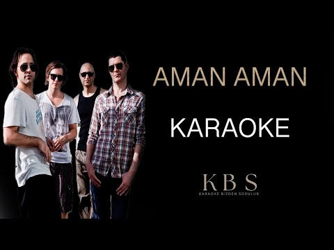 Duman - Aman Aman | (Akustik Gitar Karaoke - Kalın ve İnce Ton)