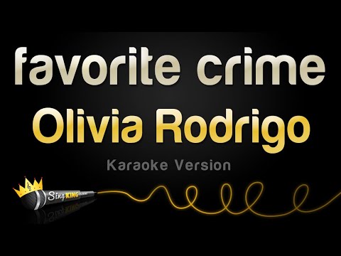 Olivia Rodrigo - favorite crime