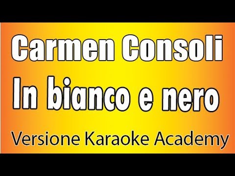 Carmen Consoli - In Bianco e nero