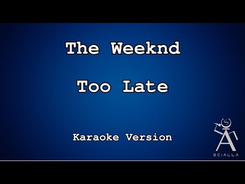 The Weeknd - Too Late