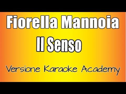 Fiorella Mannoia - Il senso ( Version Karaoke Academy Italia)