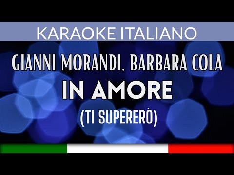 Gianni Morandi, Barbara Cola - In Amore (ti supererò)