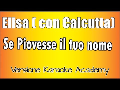 Elisa ft Calcutta - Se piovesse il tuo nome