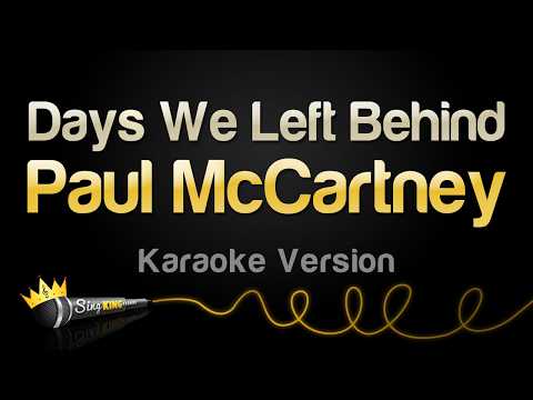 Paul McCartney - Days We Left Behind