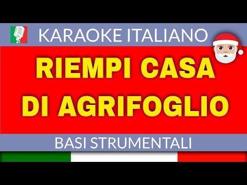 RIEMPI CASA D'AGRIFOGLIO (ROCK VERSION) - Deck The Halls (con testo)
