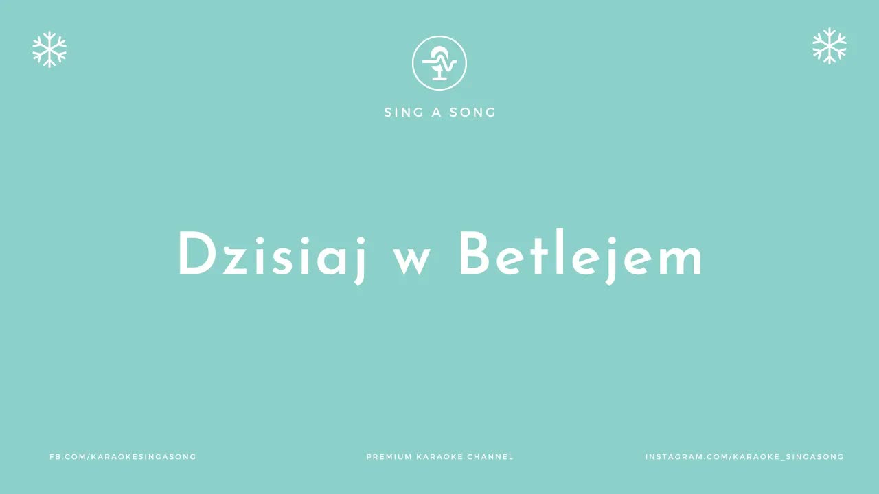 Kolęda Dzisiaj w Betlejem