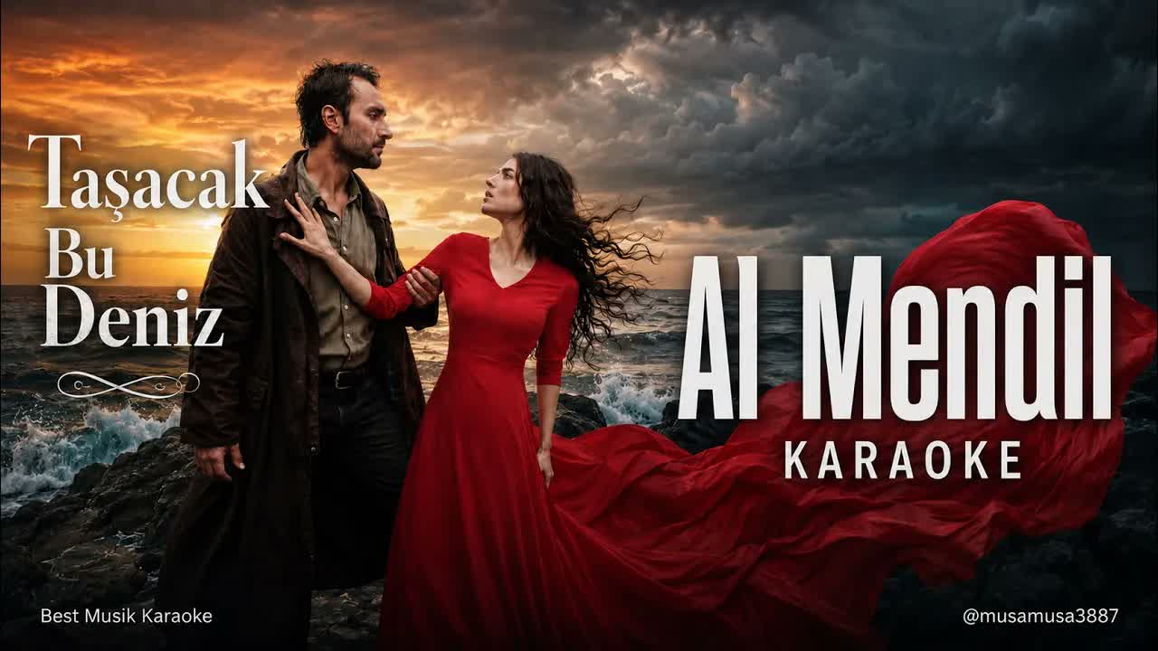 Taşacak bu Deniz - Al Mendil-(Akor/D diyez minör)-Karaoke / Md Altyapı / Cover / Lyrics