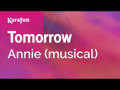 Annie (musical) (Andrea McArdle) - Tomorrow