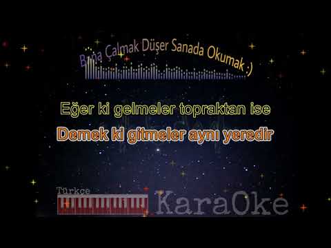 Yaşamdan Ölüme (Kıvırcık Ali & Arzu Şahin)Türkçe Piano Karaoke 2 Si ve Mi