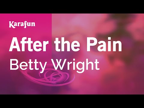 Betty Wright - After the Pain