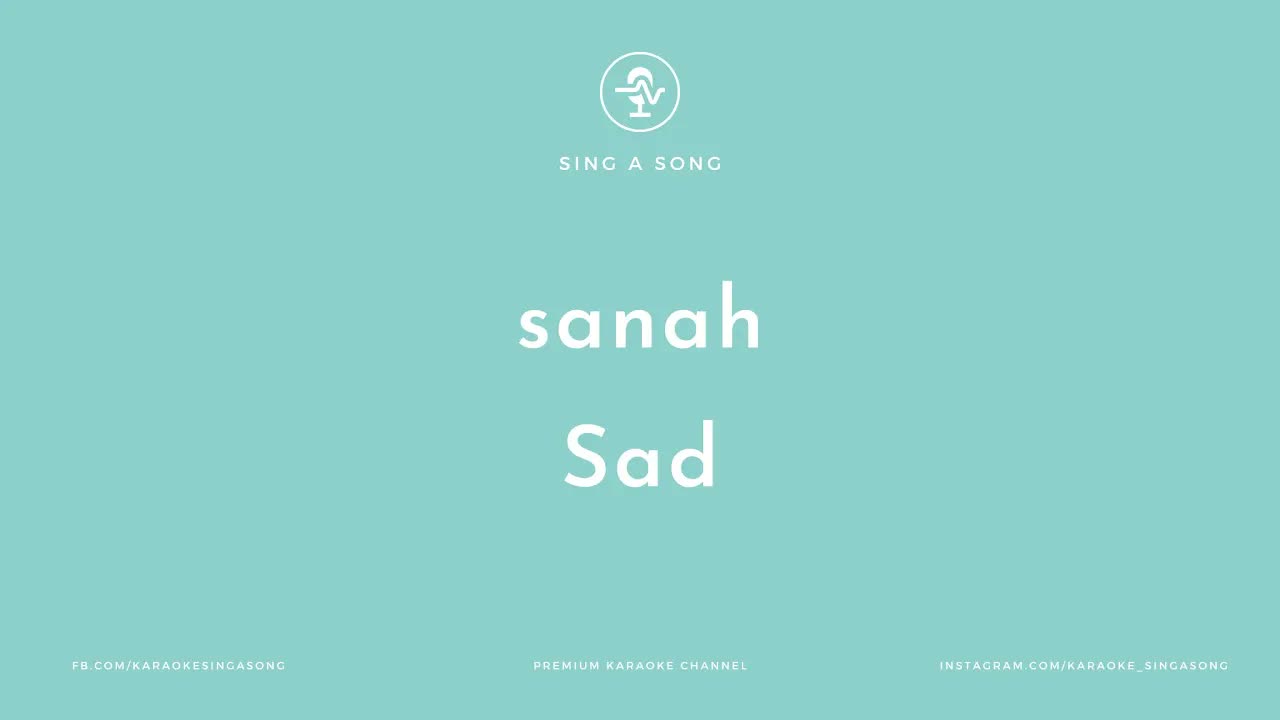 sanah - Sad