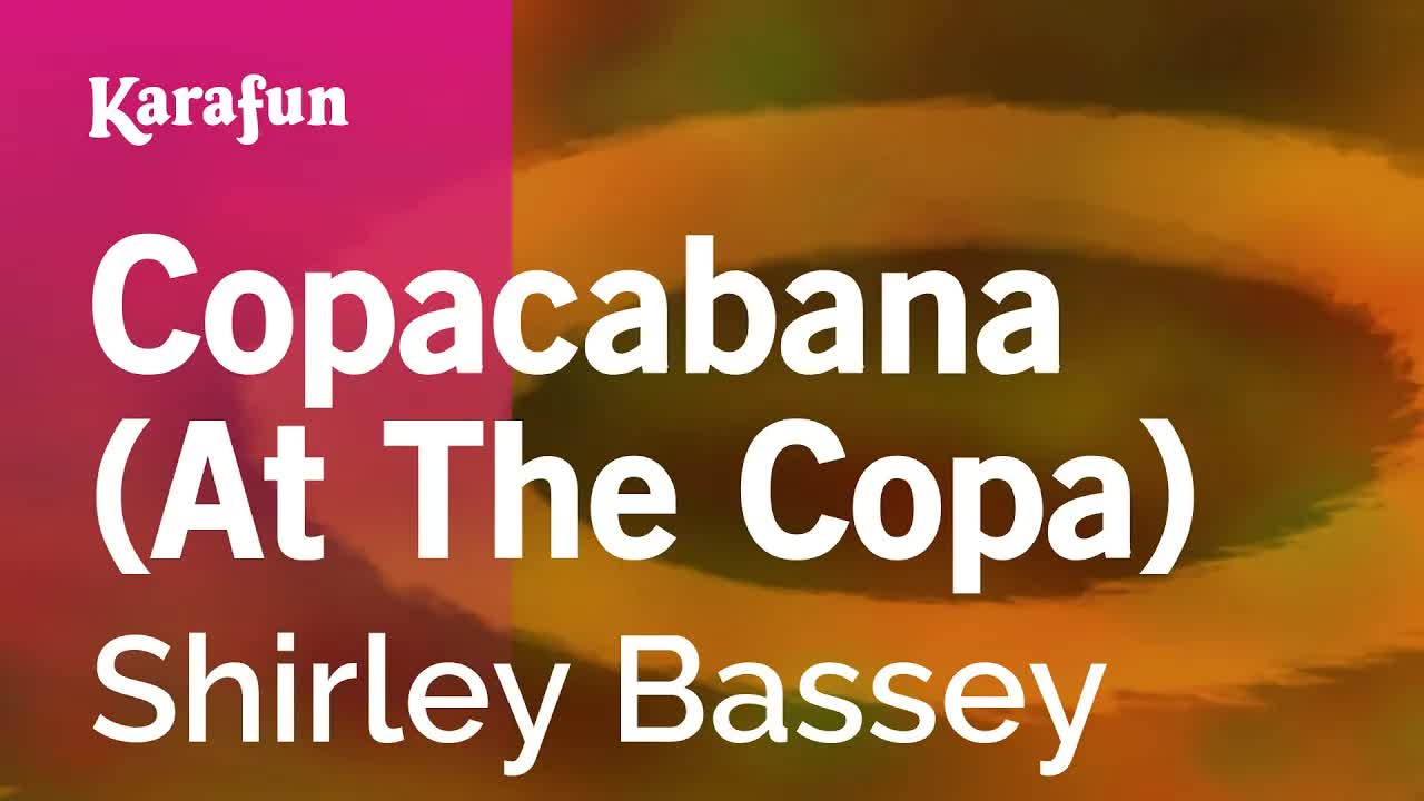 Shirley Bassey - Copacabana (At the Copa)